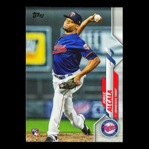 Jorge Alcala RC 2020 Topps Rookie Twins