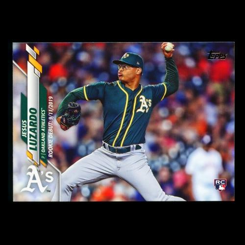 Jesus Luzardo RC 2020 Topps Rookie Athletics