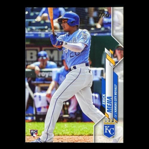 Erick Mejia RC 2020 Topps Rookie Royals