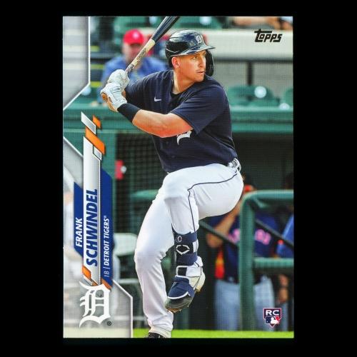 Frank Schwindel RC 2020 Topps Rookie Tigers