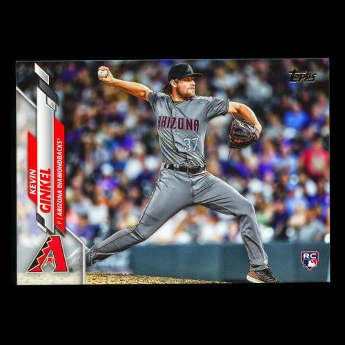 Kevin Ginkel RC 2020 Topps Rookie Diamondbacks