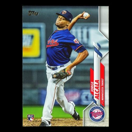 Jorge Alcala RC 2020 Topps Rookie Twins