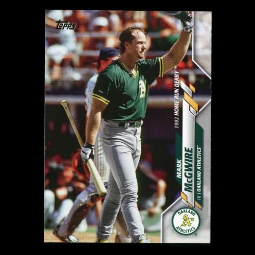Mark McGwire 2020 Topps Home Run Derby Athletics