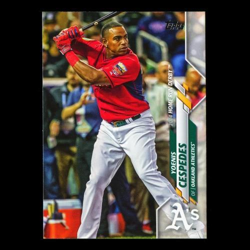 Yoenis Cespedes 2020 Topps Home Run Derby Athletics
