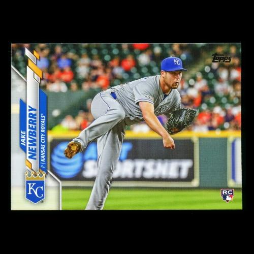 Jake Newberry RC 2020 Topps Rookie Royals