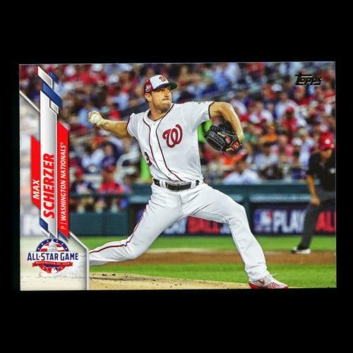 Max Scherzer 2020 Topps All-Star Game Nationals