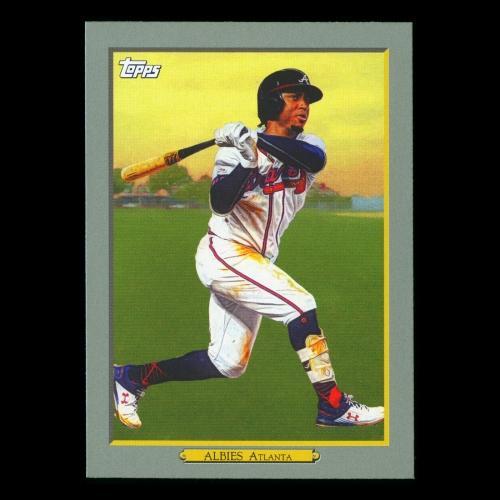 Ozzie Albies 2020 Topps Turkey Red Braves