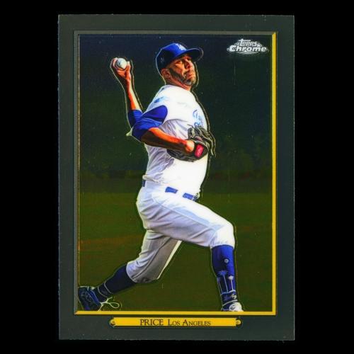 David Price 2020 Topps Chrome Turkey Red Chrome Dodgers