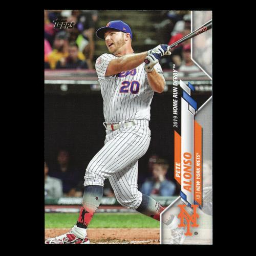 Pete Alonso 2020 Topps Home Run Derby Mets