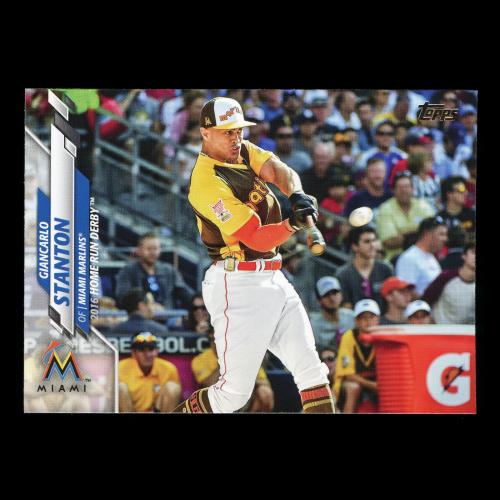 Giancarlo Stanton 2020 Topps Home Run Derby Marlines