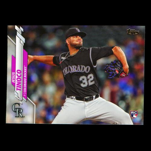 Jesus Tinoco RC 2020 Topps Rookie Rockies