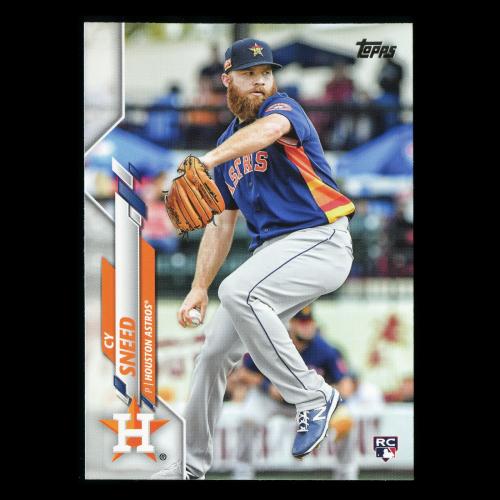 Cy Sneed RC 2020 Topps Rookie Astros