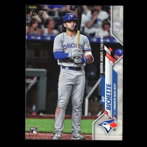 Bo Bichette RC 2020 Topps Rookie Blue Jays