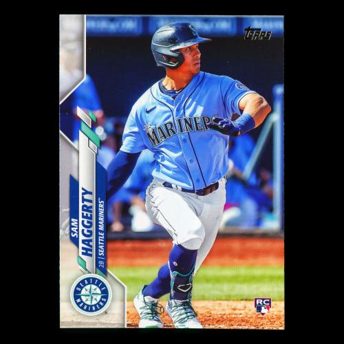 Sam Haggerty RC 2020 Topps Rookie Mariners