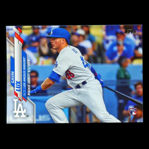 Gavin Lux RC 2020 Topps Rookie Dodgers