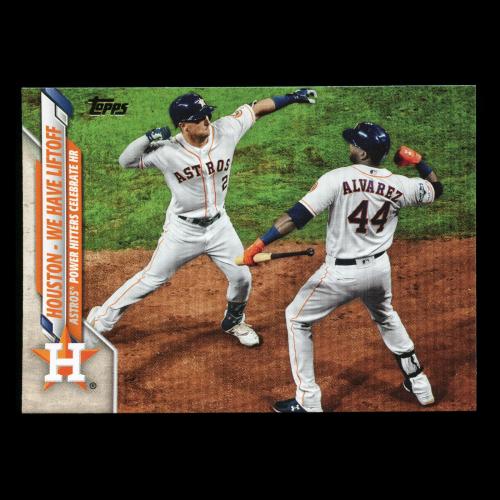 Alex Bregman | Yordan Alvarez 2020 Topps Veteran Combos Astros