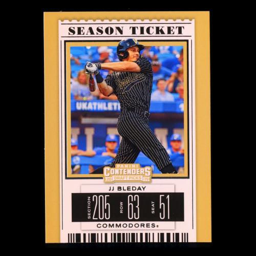 JJ Bleday 2019 Contenders Draft Picks Season Ticket Commodores