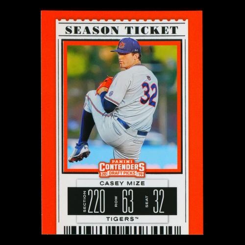 Casey Mize 2019 Contenders Draft Picks Season Ticket Tigers