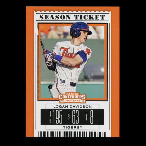 Logan Davidson 2019 Contenders Draft Picks Season Ticket Tigers