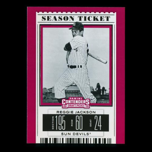 Reggie Jackson 2019 Contenders Draft Picks Season Ticket Sun Devils