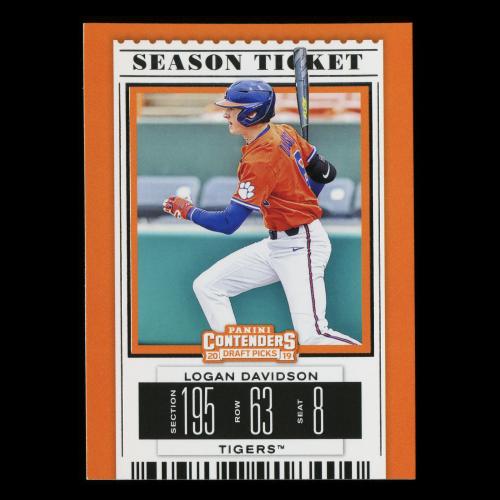 Logan Davidson 2019 Contenders Draft Picks Season Ticket Tigers