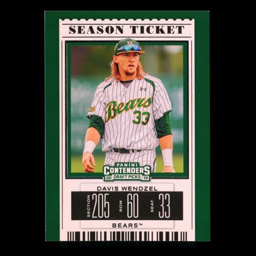 Davis Wendzel 2019 Contenders Draft Picks Season Ticket Bears