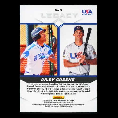Riley Green 2019 Contenders Draft Picks Legacy Huskies | USA Baseball