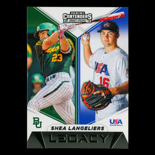 Shea Langeliers 2019 Contenders Draft Picks Legacy Bears | USA Baseball