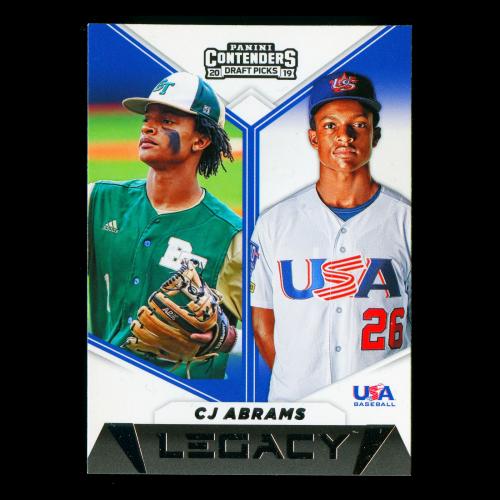 CJ Abrams 2019 Contenders Draft Picks Legacy Titans | USA Baseball