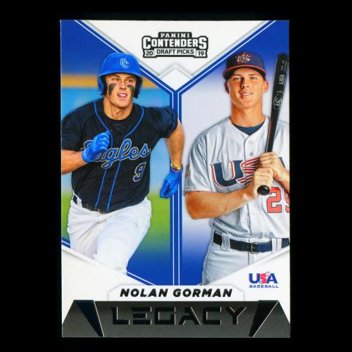 Nolan Gorman 2019 Contenders Draft Picks Legacy Eagles | USA Baseball