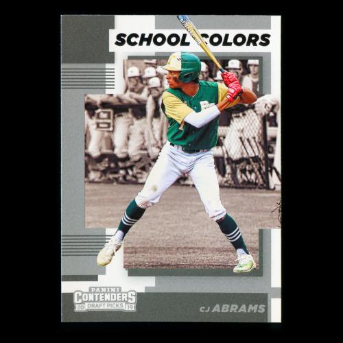 CJ Abrams 2019 Contenders Draft Picks School Colors Titans