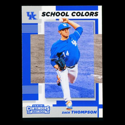 Zack Thompson 2019 Contenders Draft Picks School Colors Wildcats