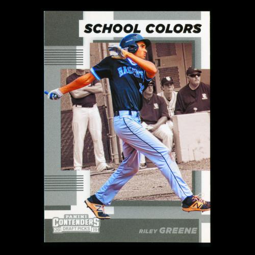 Riley Greene 2019 Contenders Draft Picks School Colors Huskies