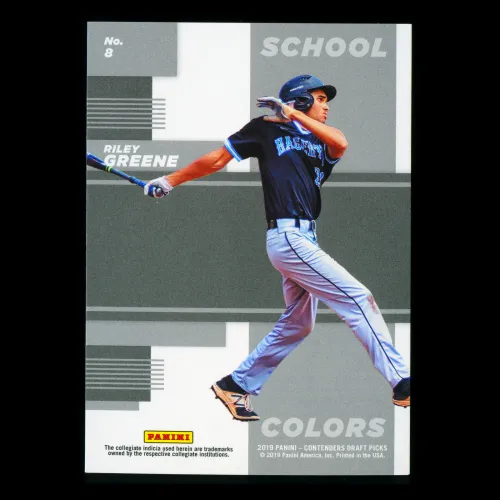 Riley Greene 2019 Contenders Draft Picks School Colors Huskies