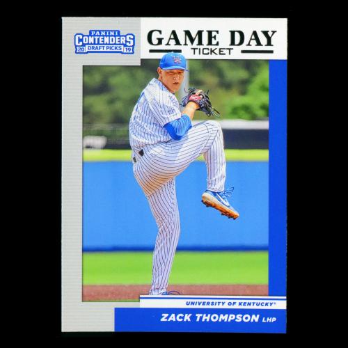 Zack Thompson 2019 Contenders Draft Picks Game Day Ticket Wildcats