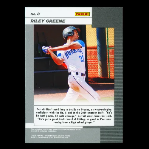 Riley Green 2019 Contenders Draft Picks Game Day Ticket Huskies