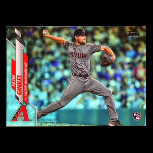 Kevin Ginkel RC 2020 Topps Rainbow Foil Rookie Diamondbacks