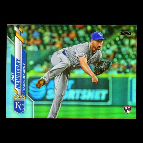 Jake Newberry RC 2020 Topps Rainbow Foil Rookie Royals