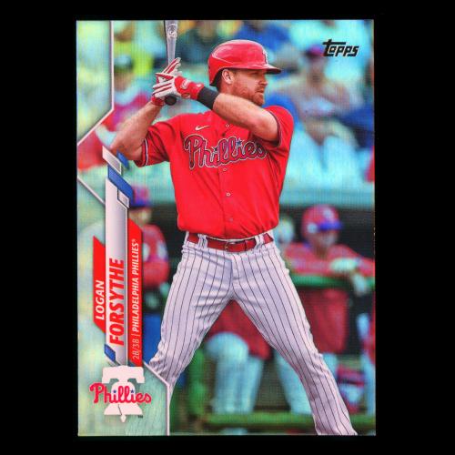 Logan Forsythe 2020 Topps Rainbow Foil Phillies