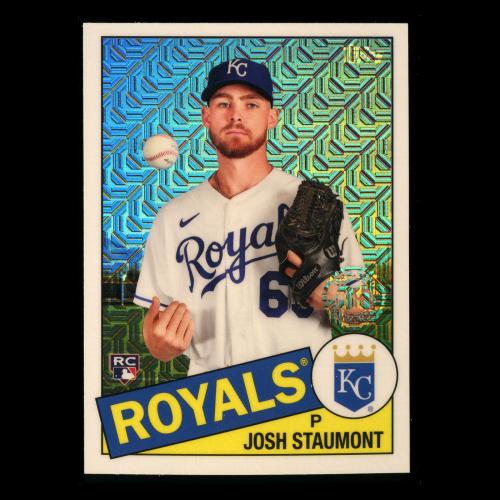 Josh Staumont RC 2020 Topps 1985 Retro Silver Pack Chrome Rookie Royals