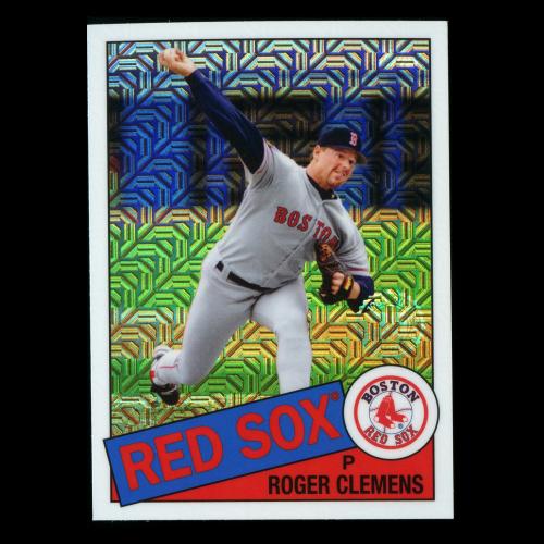 Roger Clemens 2020 Topps 1985 Retro Silver Pack Chrome Red Sox