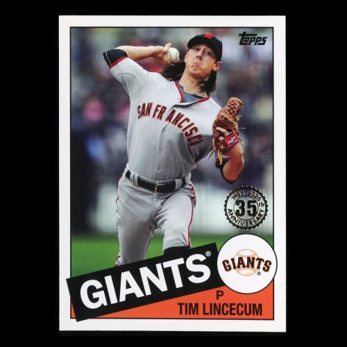Tim Lincecum 2020 Topps 1985 Retro Giants