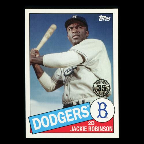 Jackie Robinson 2020 Topps 1985 Retro Dodgers