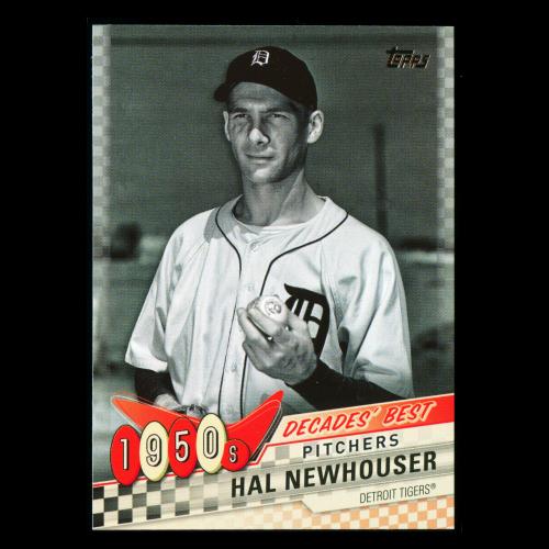 Hal Newhouser 2020 Topps Decades' Best Pitchers 1950s Tigers