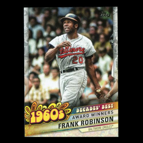 Frank Robinson 2020 Topps Decades' Best Award Winners 1960s Orioles