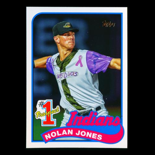 Nolan Jones 2020 Topps 1989 Retro #1 Prospect Indians