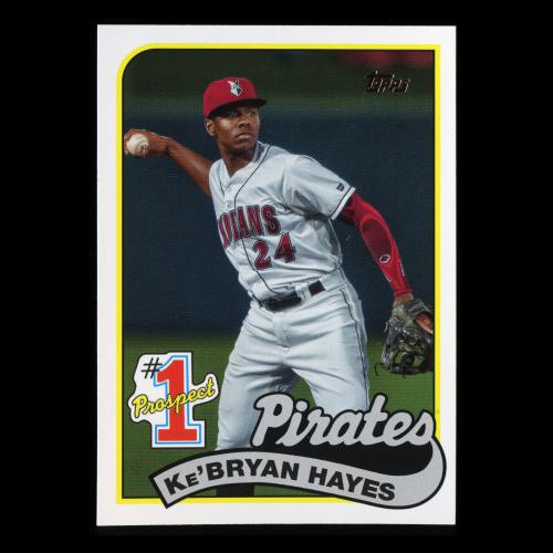 Ke'Bryan Hayes 2020 Topps 1989 Retro #1 Prospect Pirates