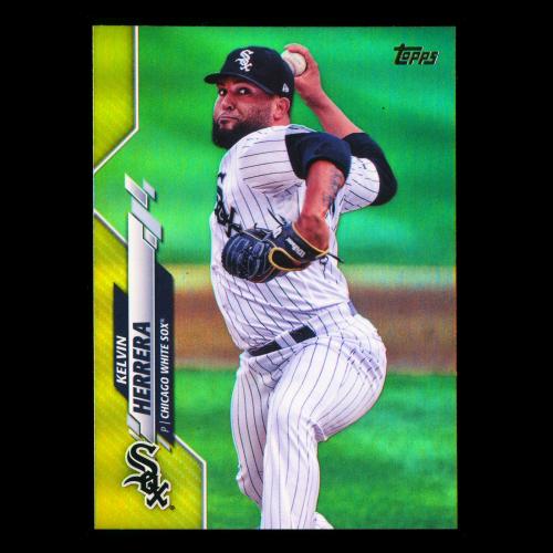 Kelvin Herrera 2020 Topps Gold Foil White Sox