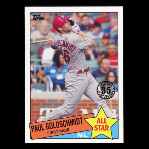 Paul Goldschmidt 2020 Topps 1985 Retro NL All Star Cardinals