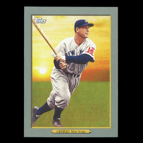 Lou Gehrig 2020 Topps Turkey Red Yankees